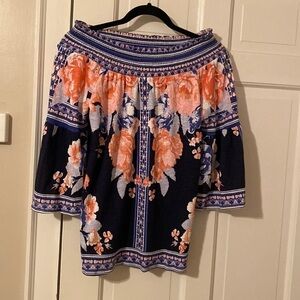 𝅺TRIBAL jean blouse